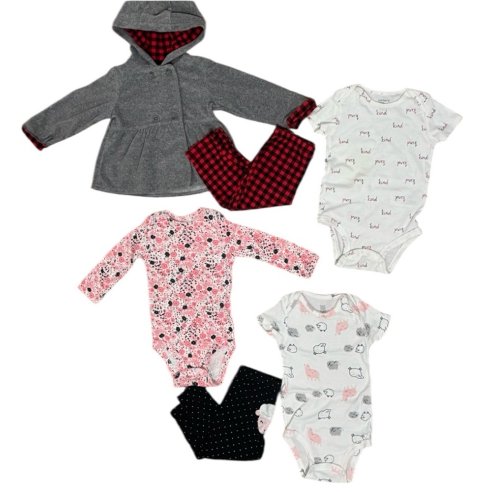 NWOT Toddler Girl 12m Matching Outfit Sets- 2